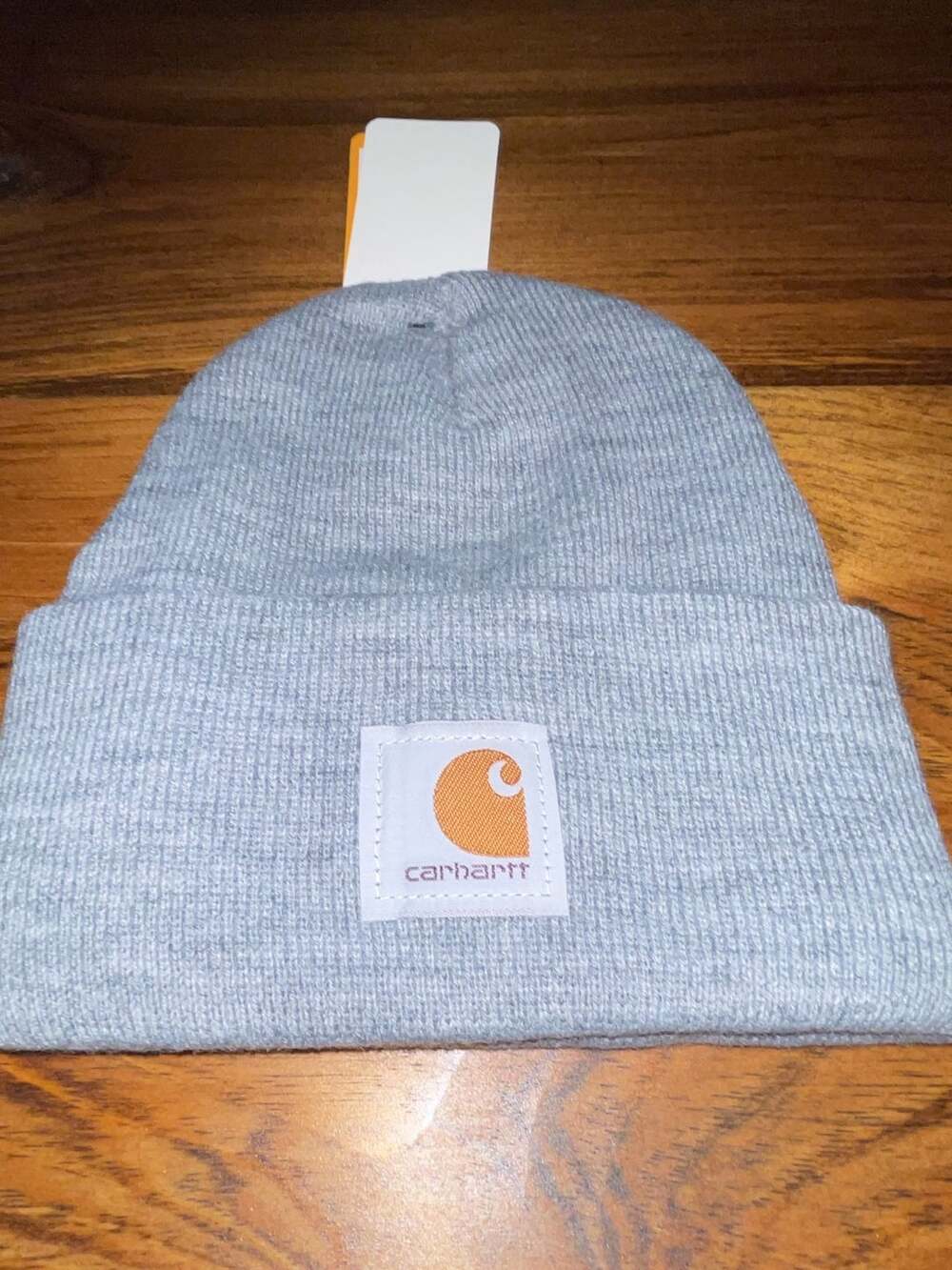 Carhartt A18 Knit Cuffed Beanie One Size Heather Gray